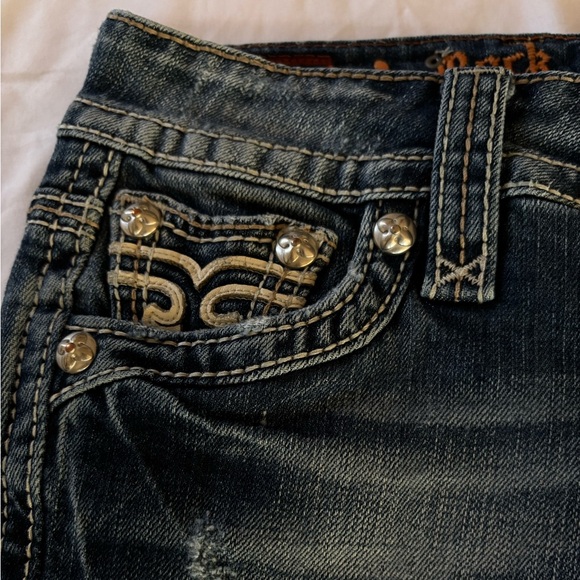 Women’s Rock Revival Jeans “Mandy”Medium Wash Boot Cut Size 26 X 29 - Picture 11 of 16